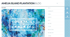 Desktop Screenshot of ameliaislandplantationblog.com